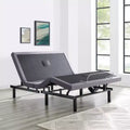 Home Imports Emporium Adjustable Bed Frame Base with Massage, Head & Foot board Incline, Wireless Remote