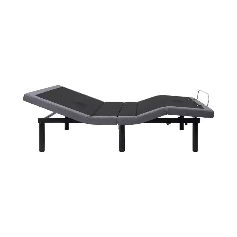 Letto a soppalco da gaming in legno con scale-contenitore, scrivania, mensole e pannello forato