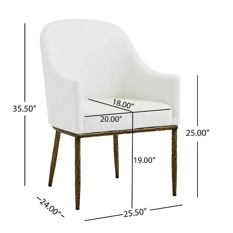 Moderna poltrona imbottita in ferro con gambe in metallo color peltro forgiato
