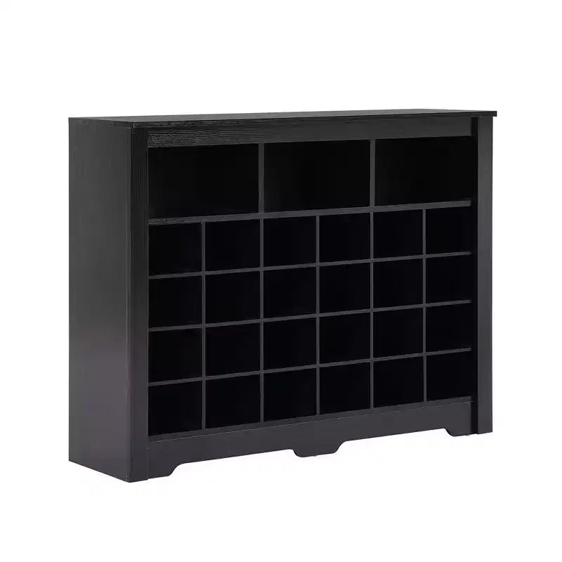 Letto Moderno in Legno con Testiera a Pannello Alto, Pediera, 2 Cassetti Contenitori e Luci LED
