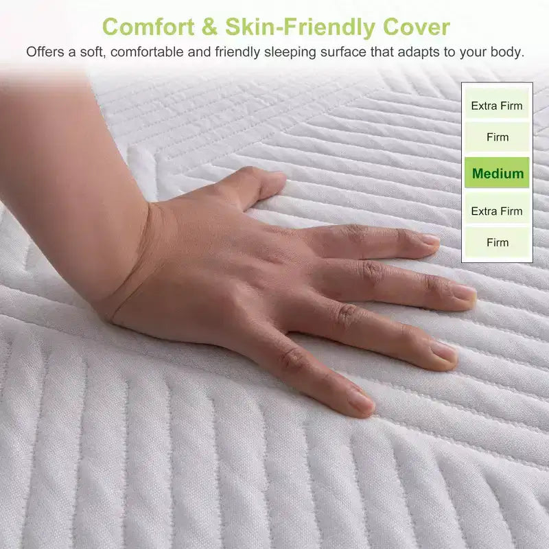Materasso in Memory Foam Traspirante di 30 cm – Comfort Sollievo Pressione