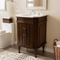 Hyleory Bathroom Vanity,Bathroom Cabinets Freestanding with 2 Doors for Bathroom Floor Cabinet,Restroom Cabinet, Storage Cabinet